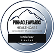 Healthcare Pinnacle Award — Advancement of AI in Healthcare, Diamond